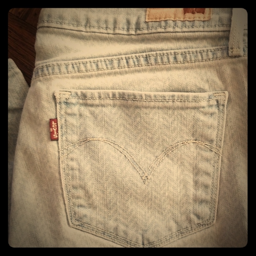 Chevron Levi skinnys